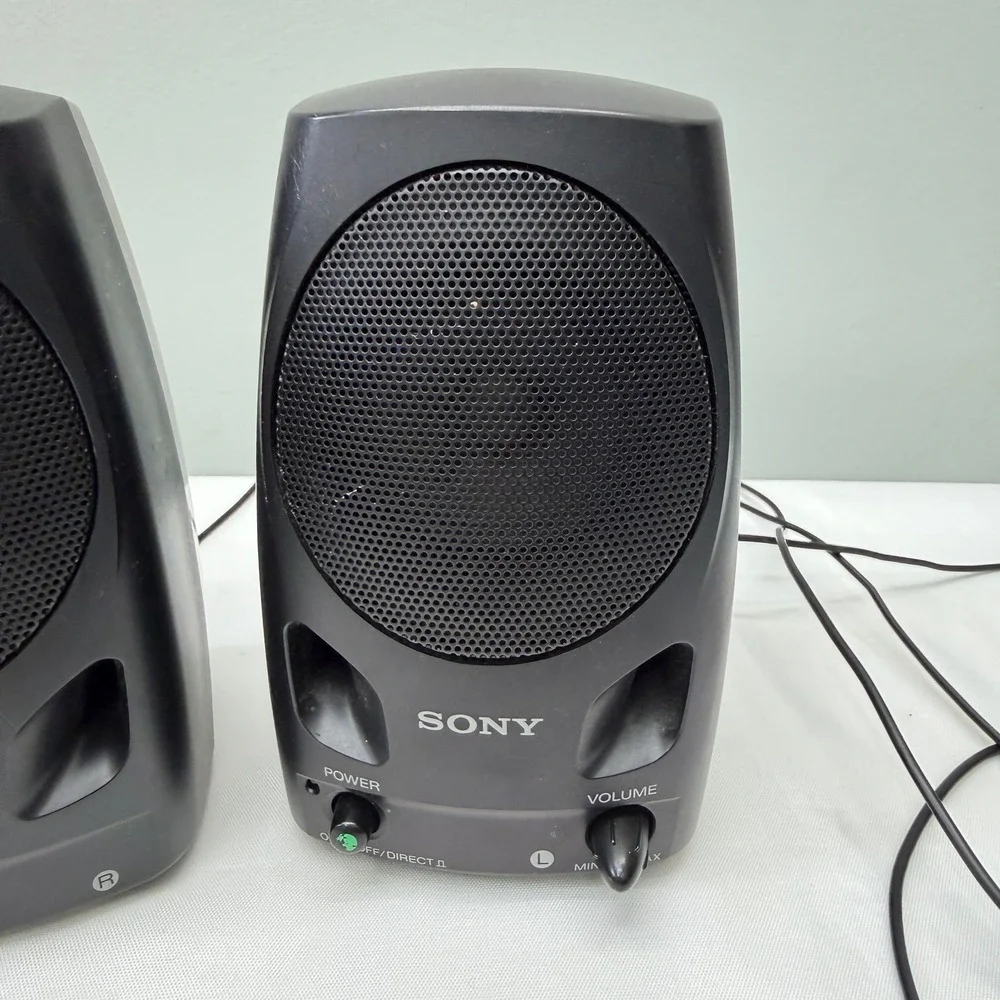 Sony Speakers SRS-A21 Active Speaker System Portable Multimedia Speakers Black
